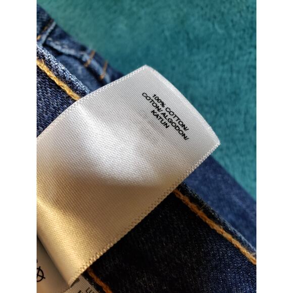 Lucky Brand Jeans Sz 42x32 Mens Blue Pants Stretch 429 Classic Striaght Dark - Picture 5 of 14